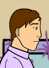 avatar's side profile in the larceny scenario